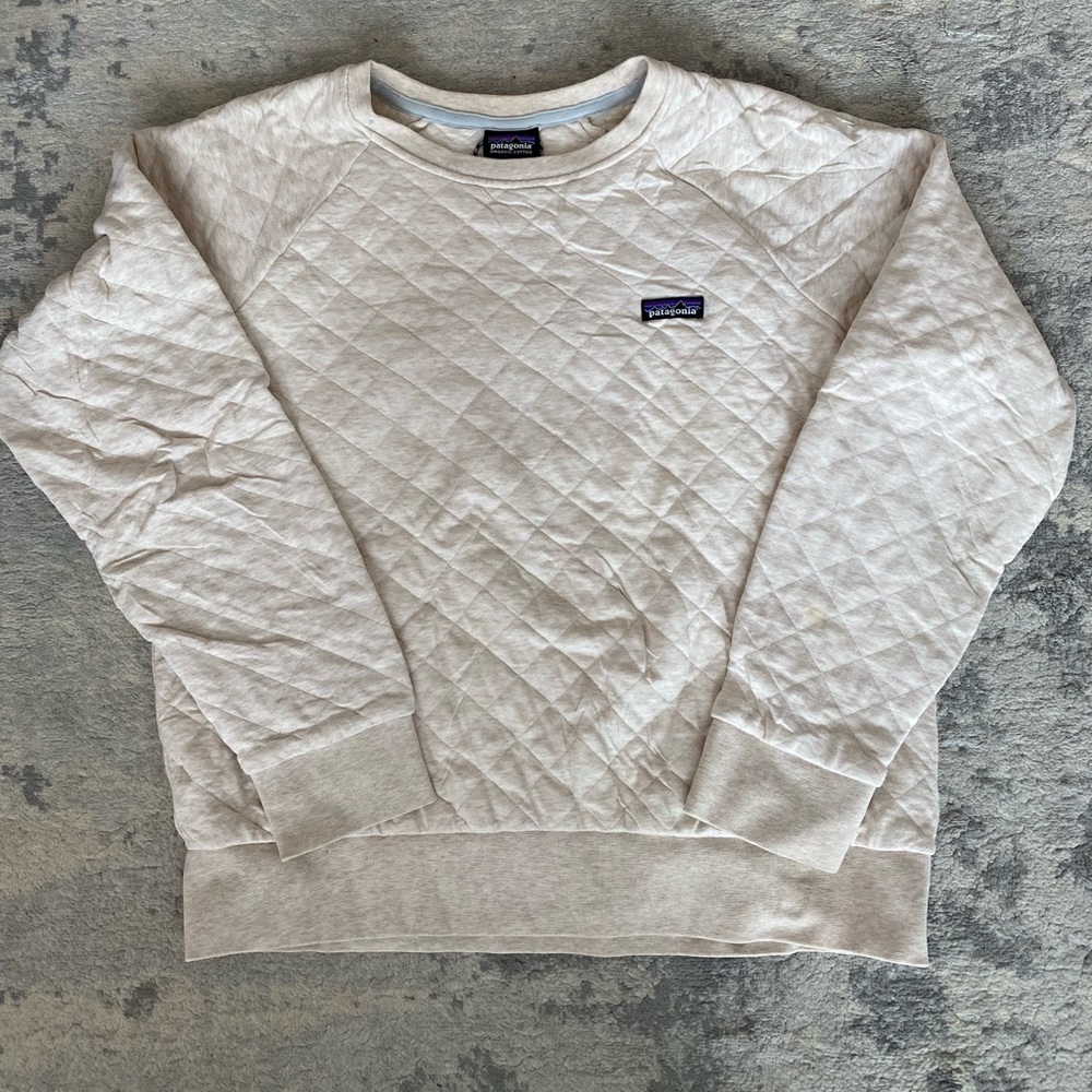 Patagonia Crewneck Sweater (waffle design)